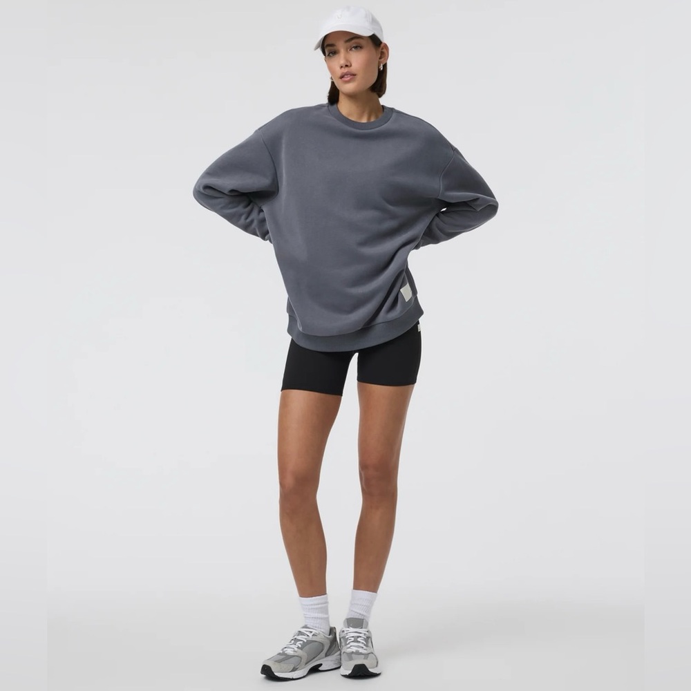 Vuori Restore Oversized Crew 2.0 Azure